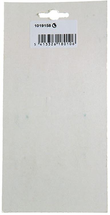 Yale 1019158 - 3 briquetas de hierro 1 hoja plisada 2 3 4 pulgadas | 2 piezas