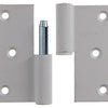 Yale 1019159 - 3 bisagras aluminio blanco ángulo recto izquierdo 80x80mm | 2 piezas