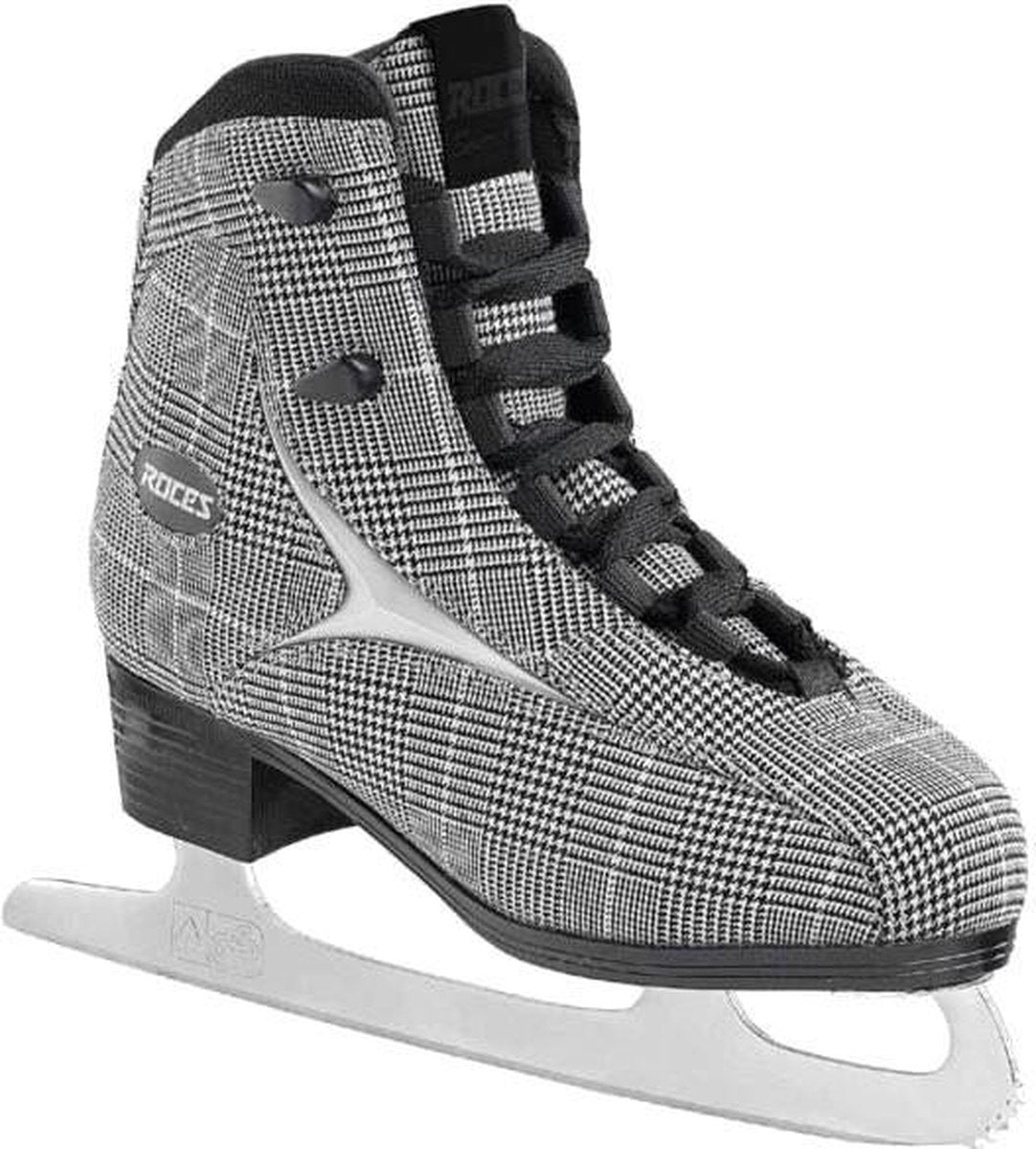 Roces – British check – figure skating – skating ladies – black and white – classic design easy-care iron – size EU 42