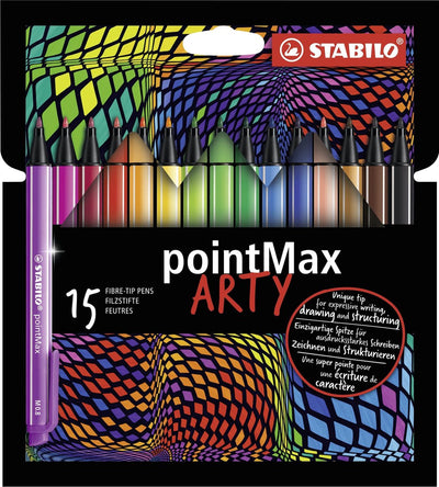 Stabilo Pointmax Fineliner Arty, 15º.