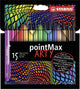 Stabilito Pointmax Fineliner Arty, 15st.