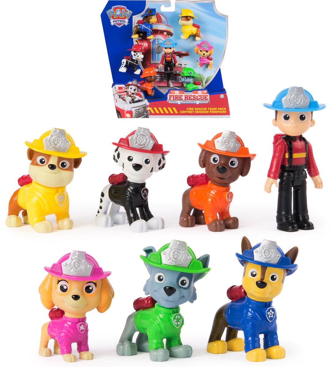 Paw Patrol Fire Rescue 7 Figure Gift Pack