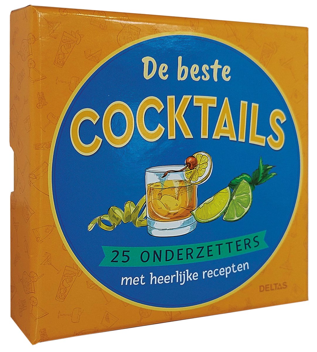 Deltas de beste cocktails - 25 onderzetters