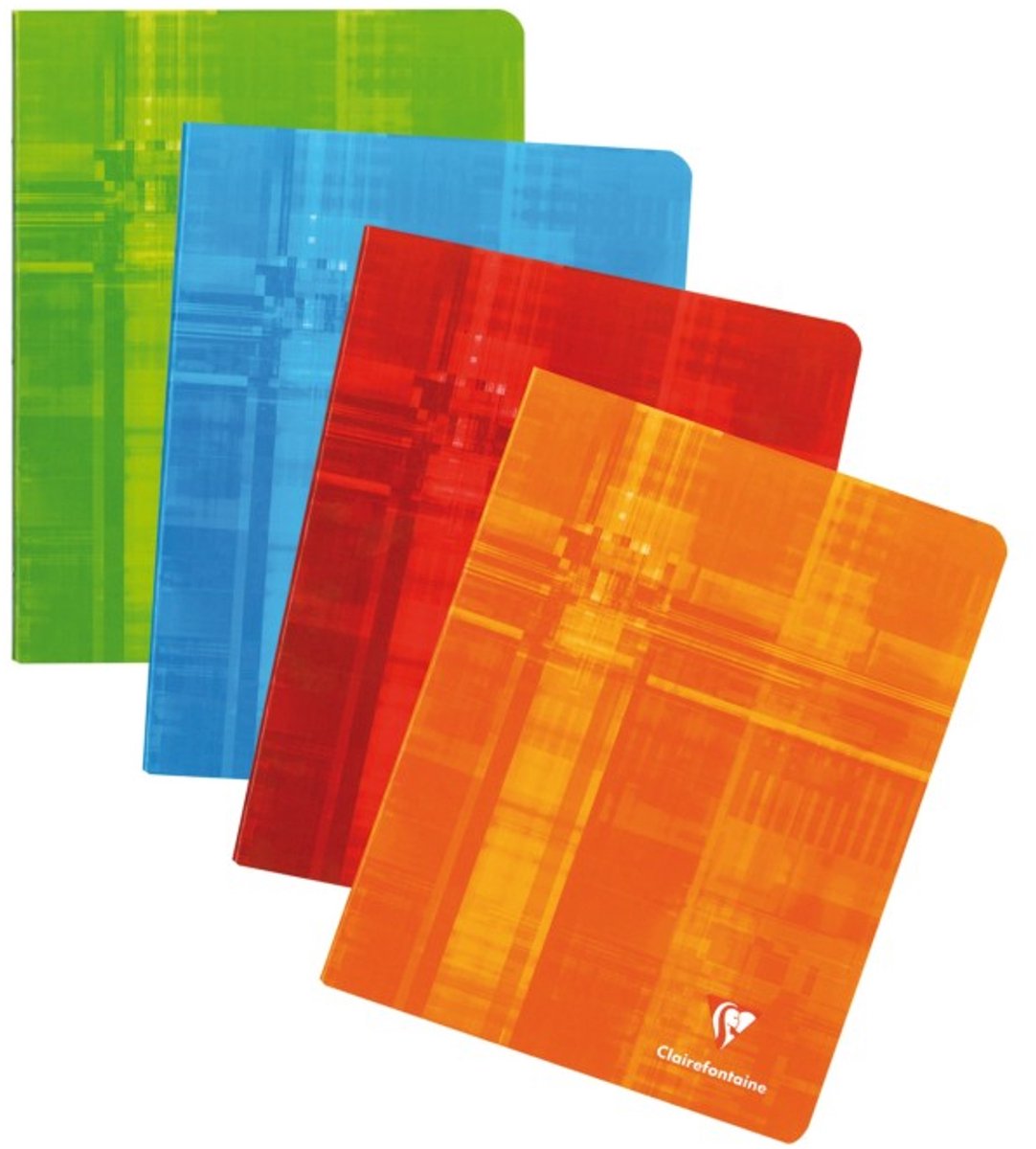 Cuaderno Clairefontaine ft 16,5 x 21 cm, 72 páginas, cuadriculado 10 cm, sin margen
