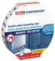 Tesa ® power bond - nastro di montaggio biadesivo - resistente all'acqua - elevata adesione - ideale per specchi - 5 m - 19 mm