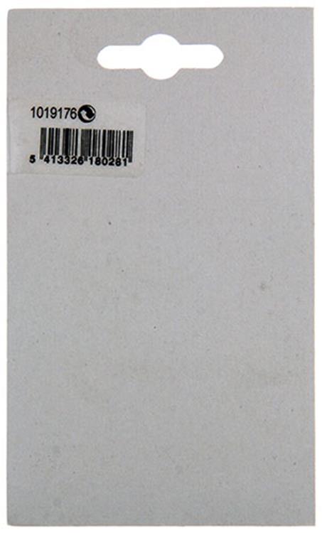 Mack 1019176 - 2 bisagras para ventana bicromatadas 13x48mm | 5 piezas