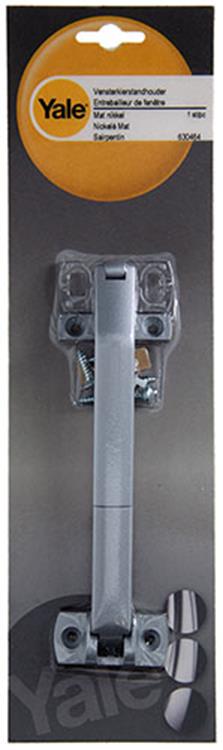 Yale 1019180 - soporte de apertura airbaie ventana corredera gris mate | 2 piezas