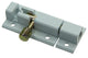 Yale 1019184 - pestillo de perfil con soporte de bloqueo, blanco 50 mm | 5 piezas