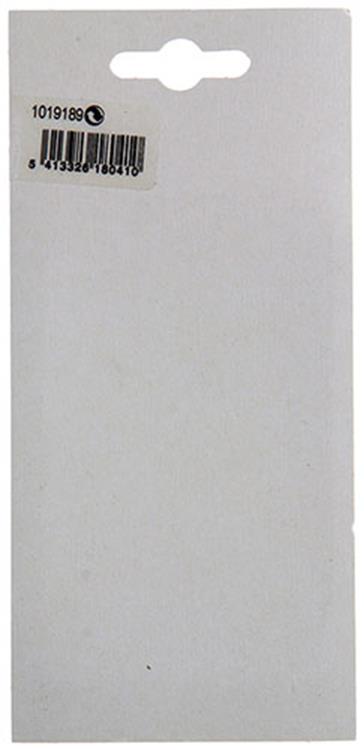 Yale 1019189 - pestillo de perfil con soporte de bloqueo, blanco 80 mm | 5 piezas