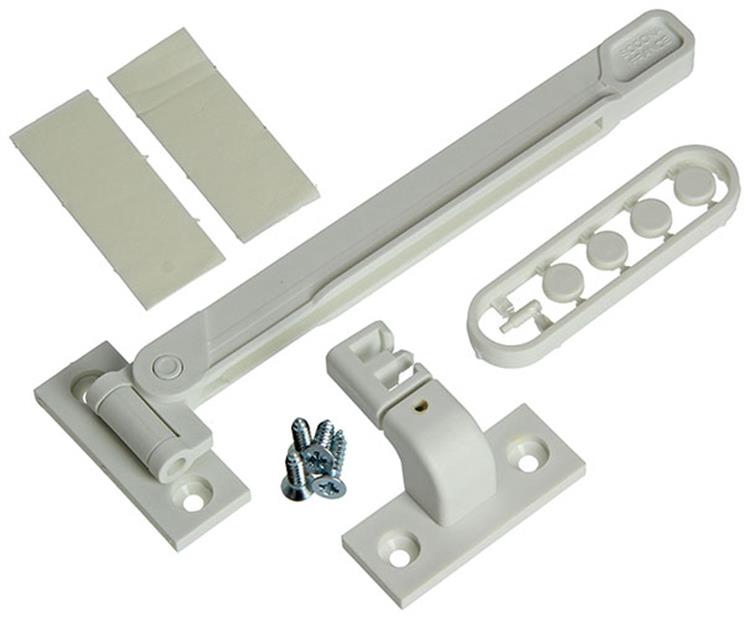 Yale 1019195 - stickair kierstandhouder venster wit g1 | 5 stuks