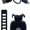 Ikziilight posteriore Light Sandwich 40 CoB 40 LED USB ricaricabile