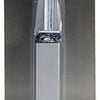 Yale 1019207 - 1 tope de puerta plateado h=180mm | 3 piezas