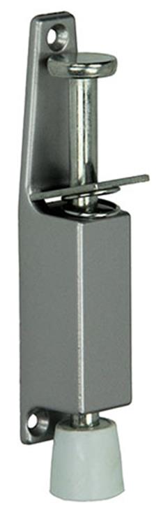 Yale 1019208 - 1 tope de puerta plateado h=130mm | 3 piezas
