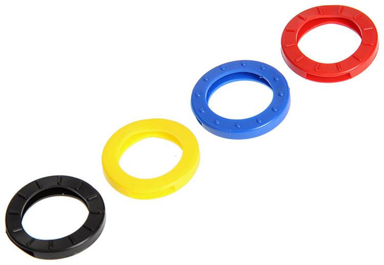 Yale 1019210 - 4 llaveros llaves plast.vr vkt | 10 piezas