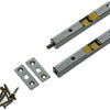 Yale 1019212 - 2 guías de tubo galvanizado 11x13mm 100mm | 2 piezas