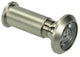 Yale 1019222 - mirilla de puerta 200° niquelada mate ø14mm | 2 piezas