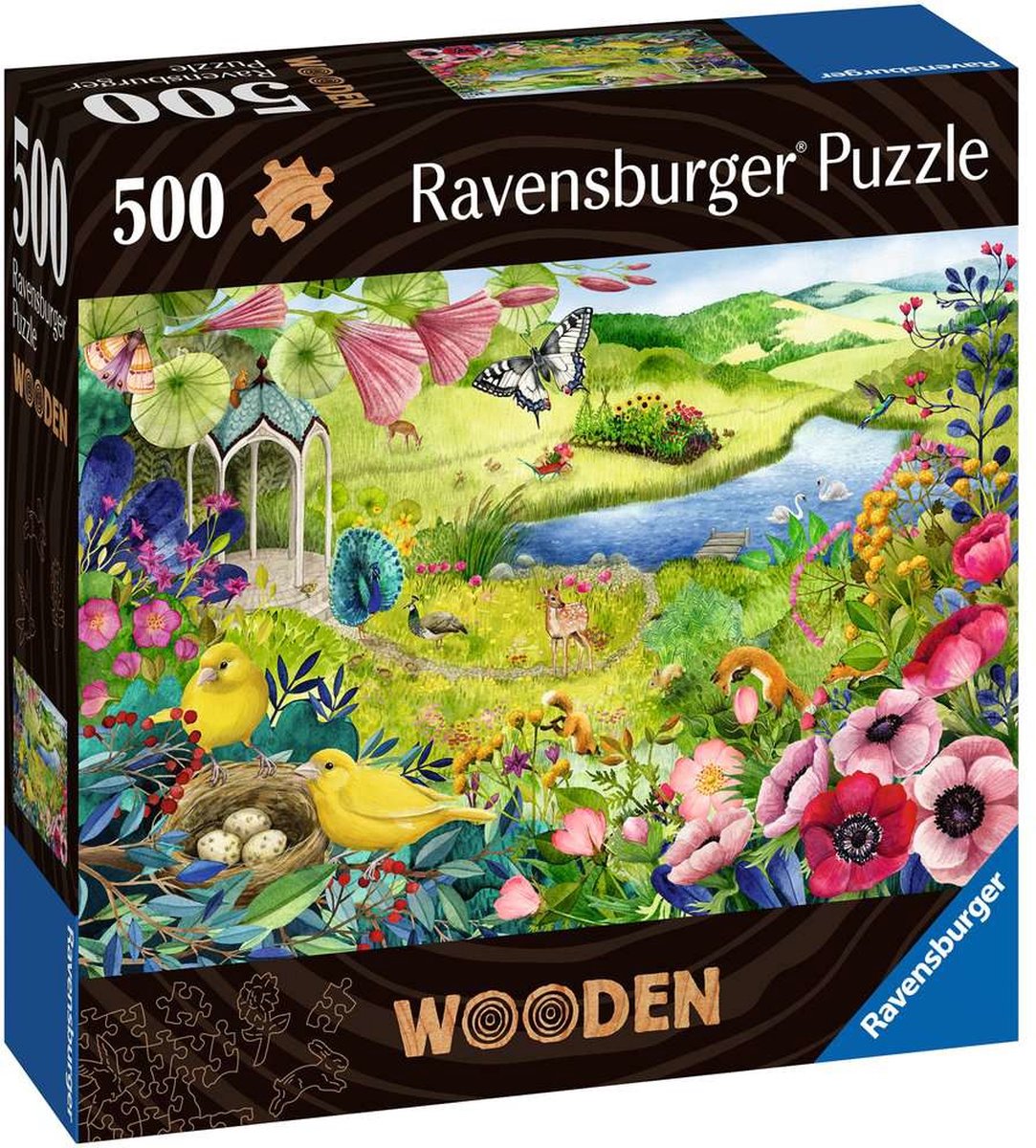 Ravensburger puzzel 17513 flora fauna - legpuzzel - 500 stukjes