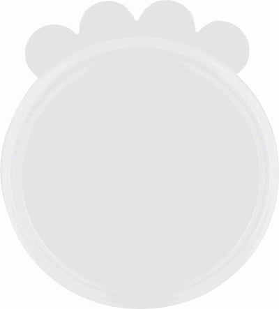 Tapa de trixie para la silicona de lata transparente