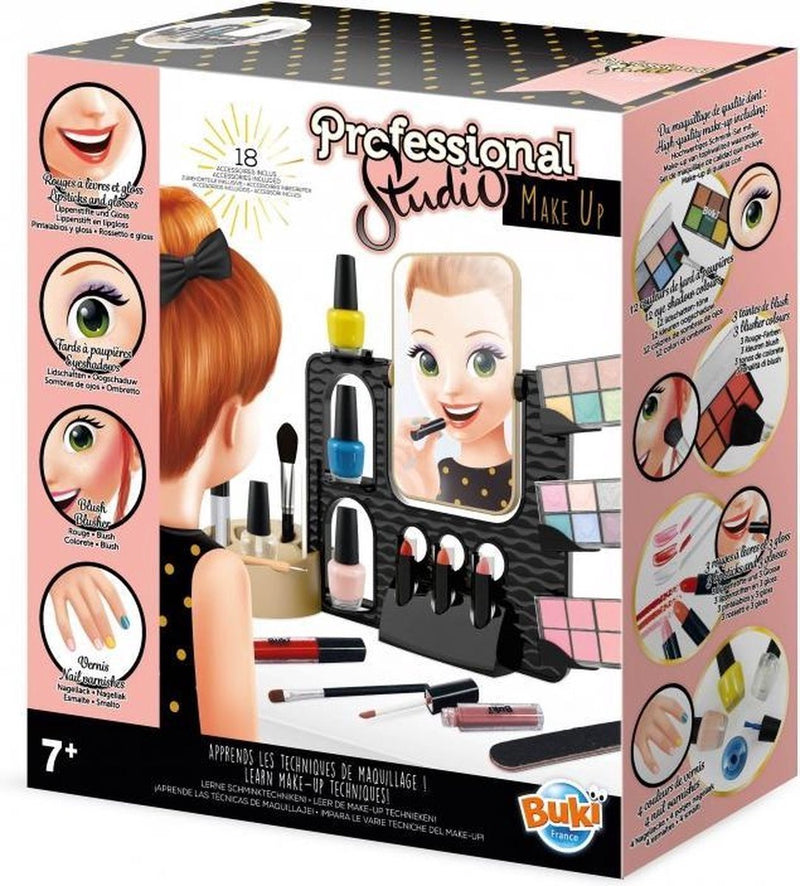 Buki france buki - estudio de maquillaje - juguetes de maquillaje para niños - set de maquillaje de juguete