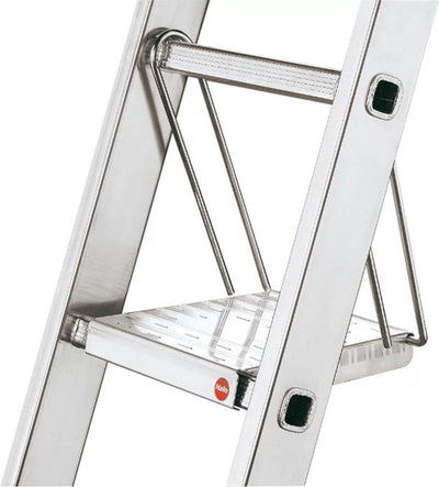 Hailo hanging ladder platform steel 9950-001
