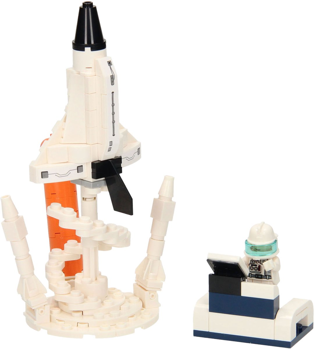 Set de construcción estación de lanzamiento espacial, 127 piezas