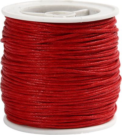 Creativ compañía de algodón cable rojo, 40 m