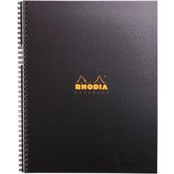 Taccuino rhodia 191310c traforato nero