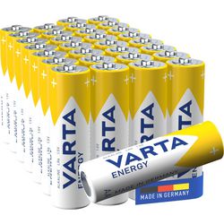 Batterie energia aa Varta 30 pezzi