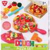 Playgo pizza kleiset speelgoed - 4 kleipotjes creatief spelen.