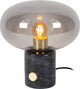 Lucide charlize - lampada da tavolo - ø 23 cm - 1xe27 - nera