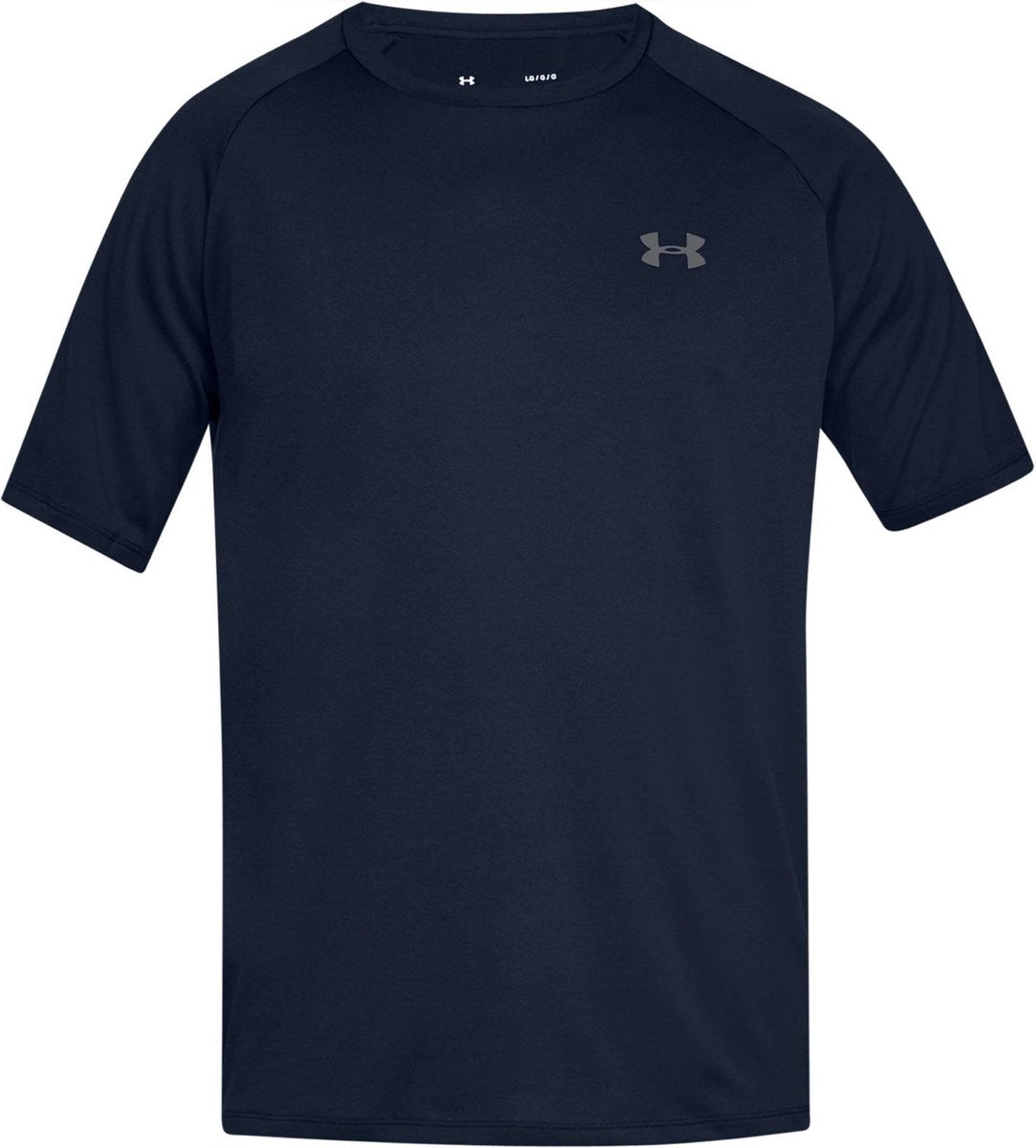 Camiseta deportiva para hombre under armour ua tech 2.0 ss tee-blu - academy - grafito