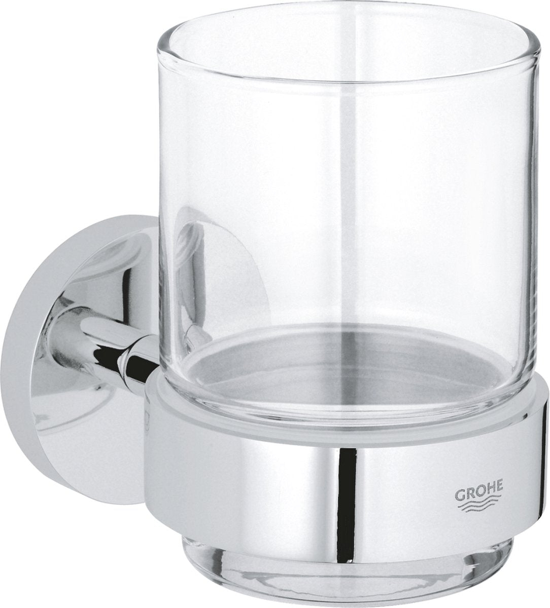 Bicchiere Grohe Start con supporto - cromato