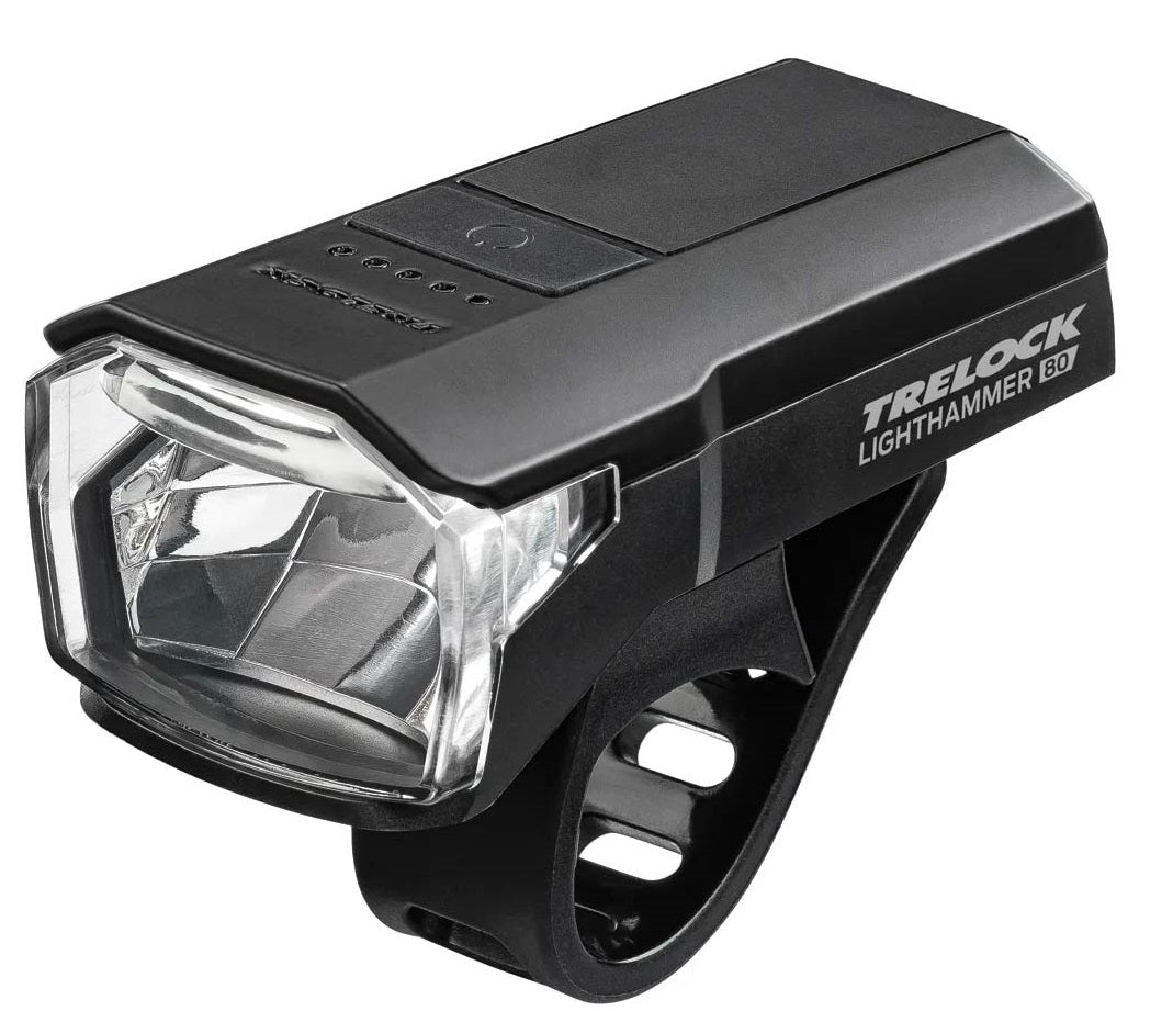 TRELOCK HEADLIGHT LIGHTHAMMER LS 480 USB 80 Lux