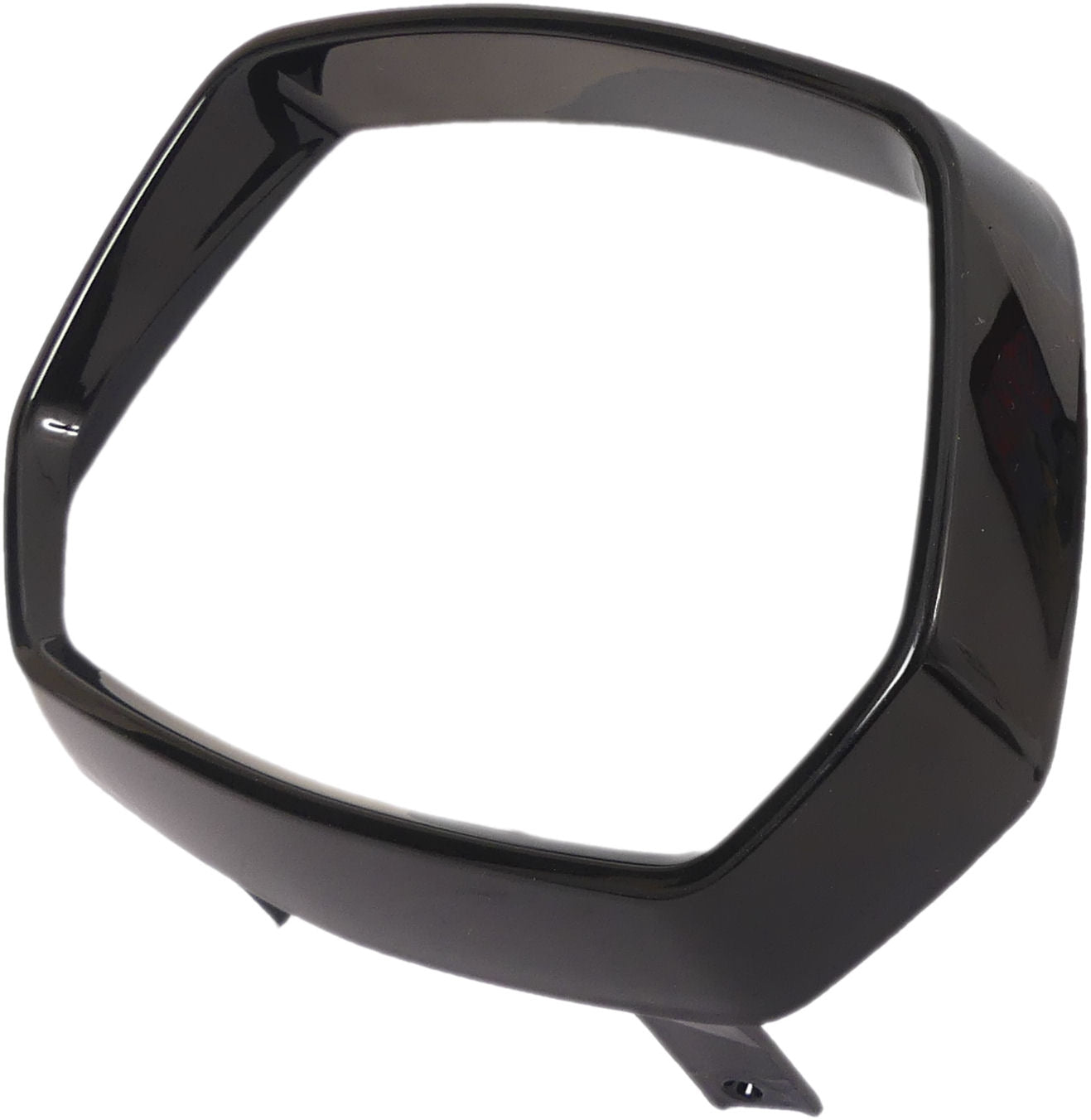 Borde delantero borde sprint negro brillo