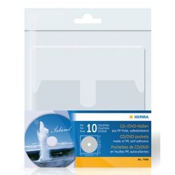 Copertina CD-DVD Herma 7688 trasparente