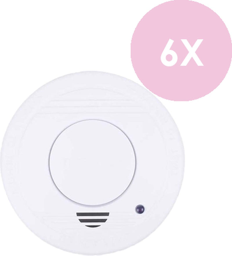 Rilevatore di fumo Smartwares Europe - 85db - 6 pezzi