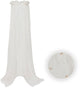 Mosquitera para bebé Jollein - 155 cm - hojas - marfil