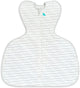 Love to dream ™ baby sleeping bag swaddle up™ - swaddling - spread pants hip dysplasia baby 3-6 months - 6-8.5 kg - all season - white