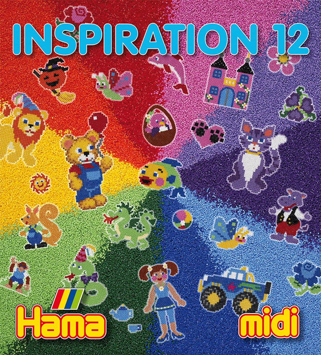 Hama String Beads Inspiration Booklet, No. 12