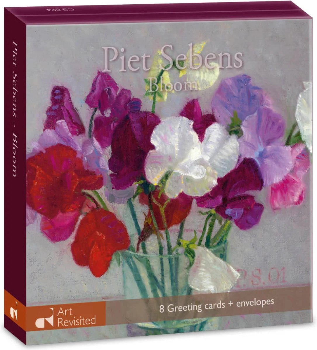 Carpeta de tarjetas Comello piet sebens - flor
