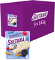 Sultana - tussendoortje - yofruit bosvruchten fruitbiscuit - 9 x 143 gram