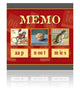 Gioco di promemoria: scimmia, noce, mies