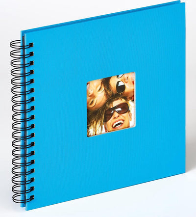 Walther sa-108-u fun - spiraal album - formaat 26 x 25 cm - oceaanblauw