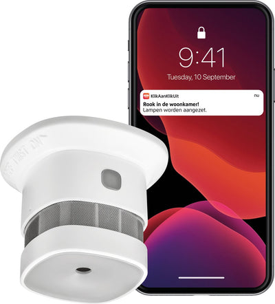 Fai clic su Fai clic su Smart Wireless Smoke Detector ZSDR-850