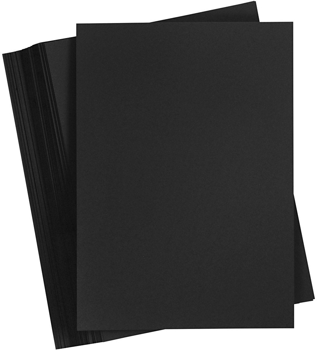 Creativ company colored cardboard, a5, sheet 148x210 mm, 200 gr, black, 100 sheets 1 box