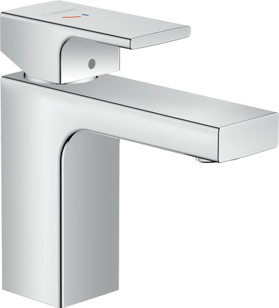 Forma de barniz Hansgrohe - grifo monomando para lavabo - funcionamiento con una sola palanca - con desagüe automático - tamaño 100 mm - cromado