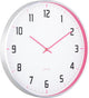 Reloj de pared deportivo Karlsson - rosa - ø40cm - reloj de pared escandinavo