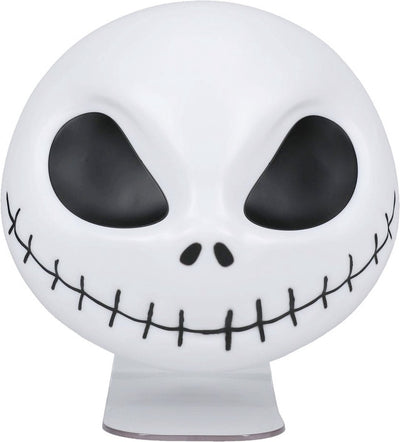 Paladone Nightmare Before Christmas Jack Skellington Mask Light – lampada d'atmosfera con licenza ufficiale Disney, spettrale decorazione di Halloween o Natale, cavo USB incluso, 18 cm
