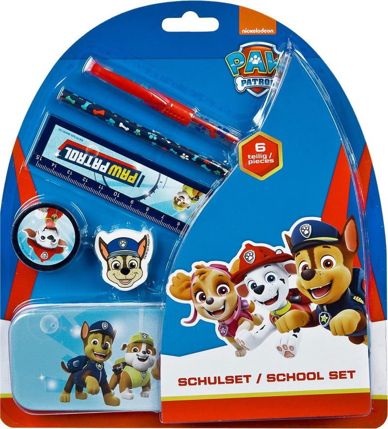 Scuola sotto copertura Set Paw Patrol, 6dlg.
