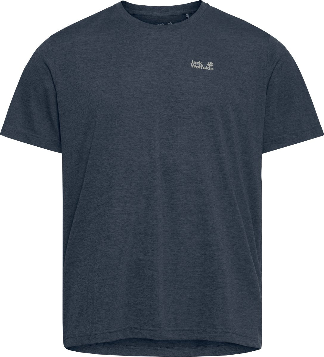 Jack wolfskin wildtrail t-shirt heren - heren korte mouw - midnight sky